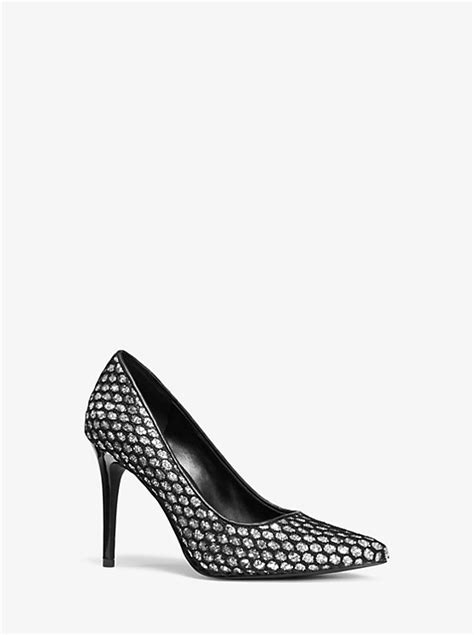 michael kors claire glitter|Claire Glitter Pump .